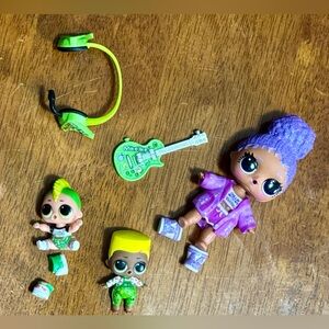 LOL Surprise Dolls Mini Sweets Series 
Rockin Mike Gamer Ike Peeps bunny